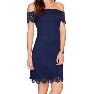 🆕 Lilly Pulitzer Jade Lace Off the Shoulder Dress